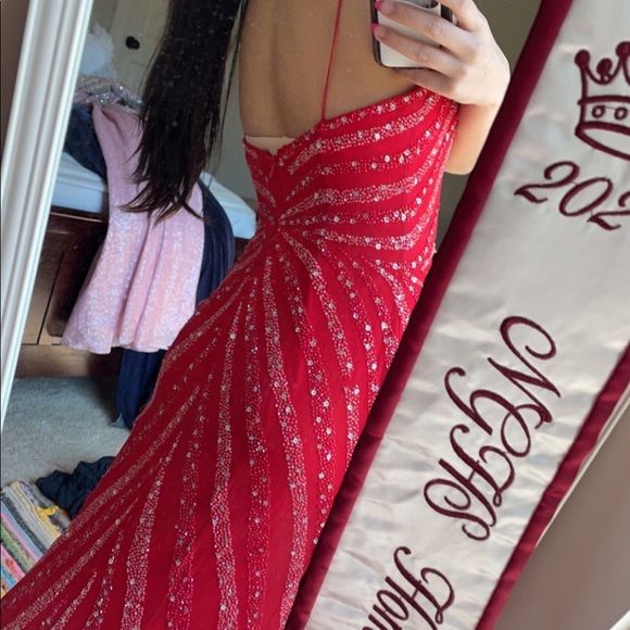 Red Prom Dress - Picture 2 of 2